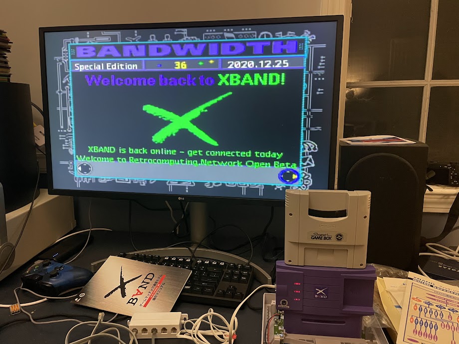 XBAND running